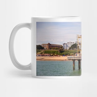 Clacton On Sea Pier And Beach Essex UK Mug